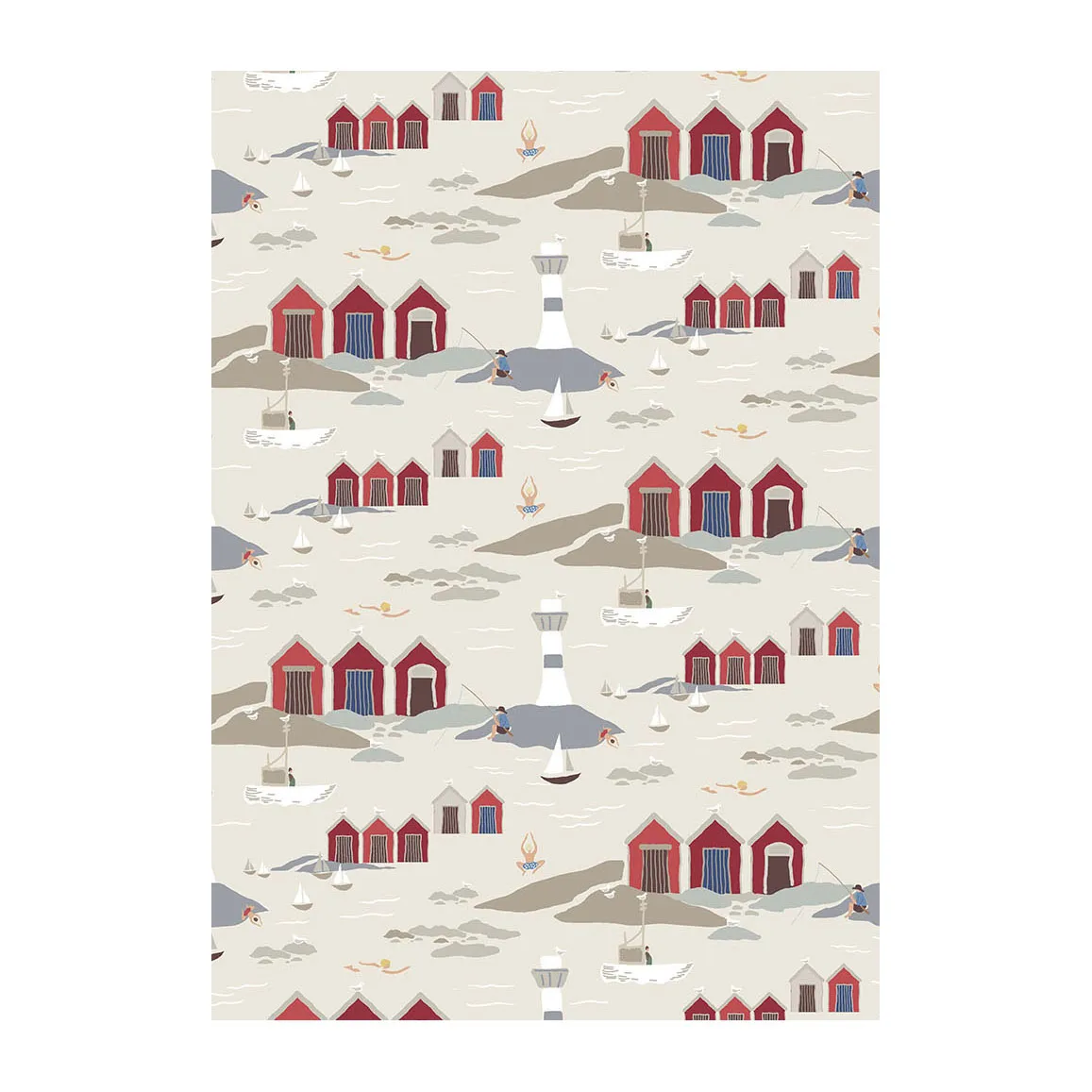 Kust 오일클로스, Beige Arvidssons Textil | 아르빗손 텍스타일