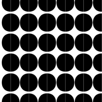 Lane 패브릭 - black circles - Arvidssons Textil | 아르빗손 텍스타일
