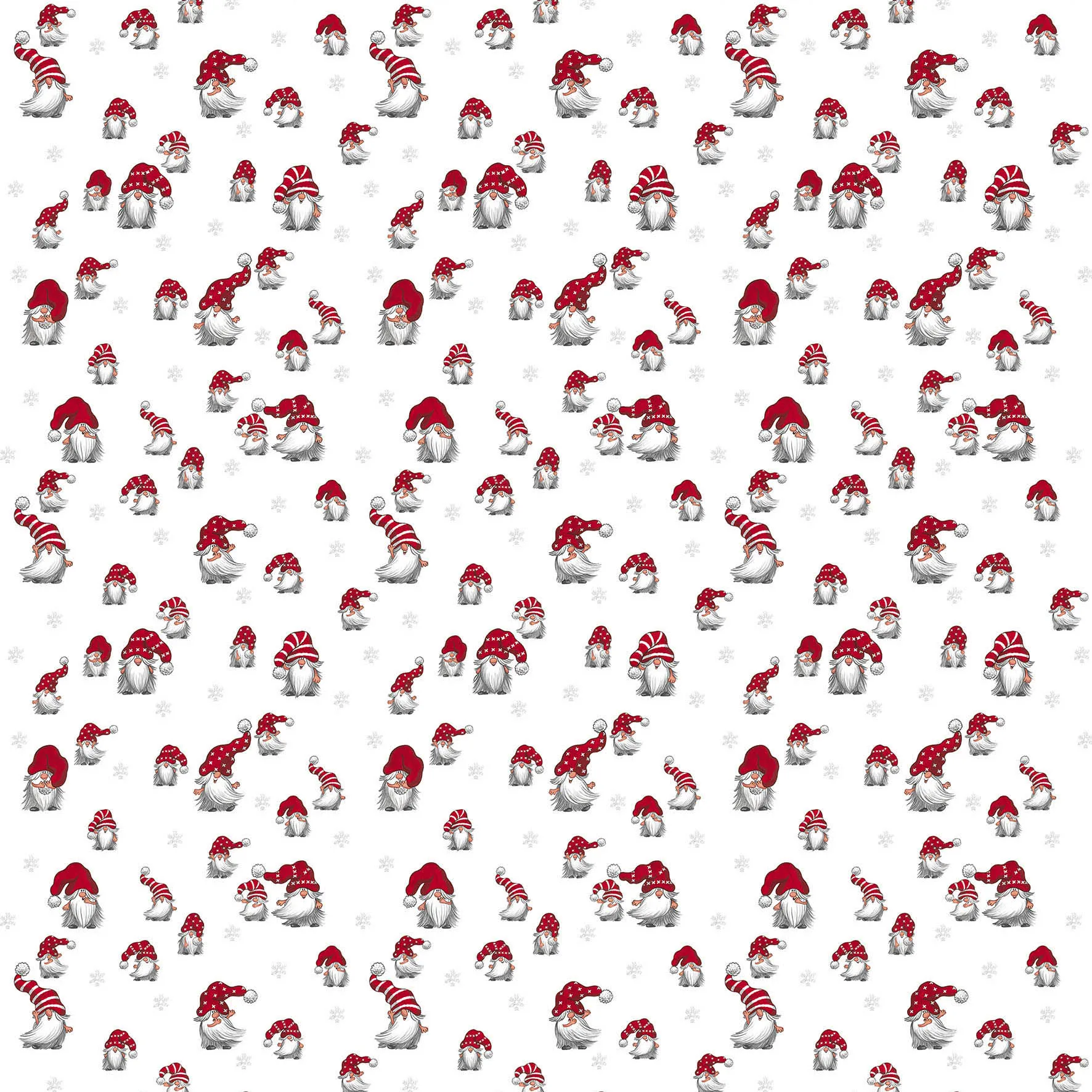 줄리안 오일클로스, off white-red Arvidssons Textil | 아르빗손 텍스타일