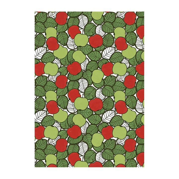 Päppel 패브릭 - Green-red - Arvidssons Textil | 아르빗손 텍스타일