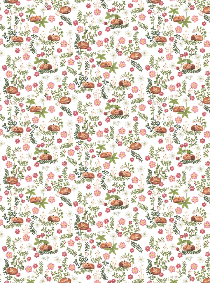 소바 räv 패브릭 - Green-pink - Arvidssons Textil | 아르빗손 텍스타일