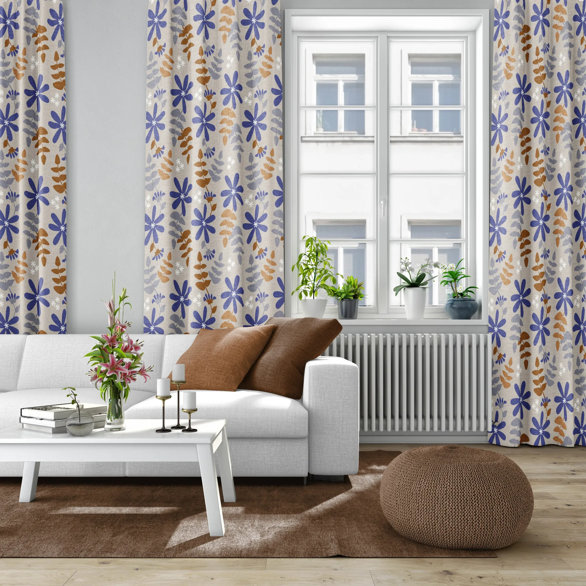 언더 솔렌 패브릭, rust Arvidssons Textil | 아르빗손 텍스타일