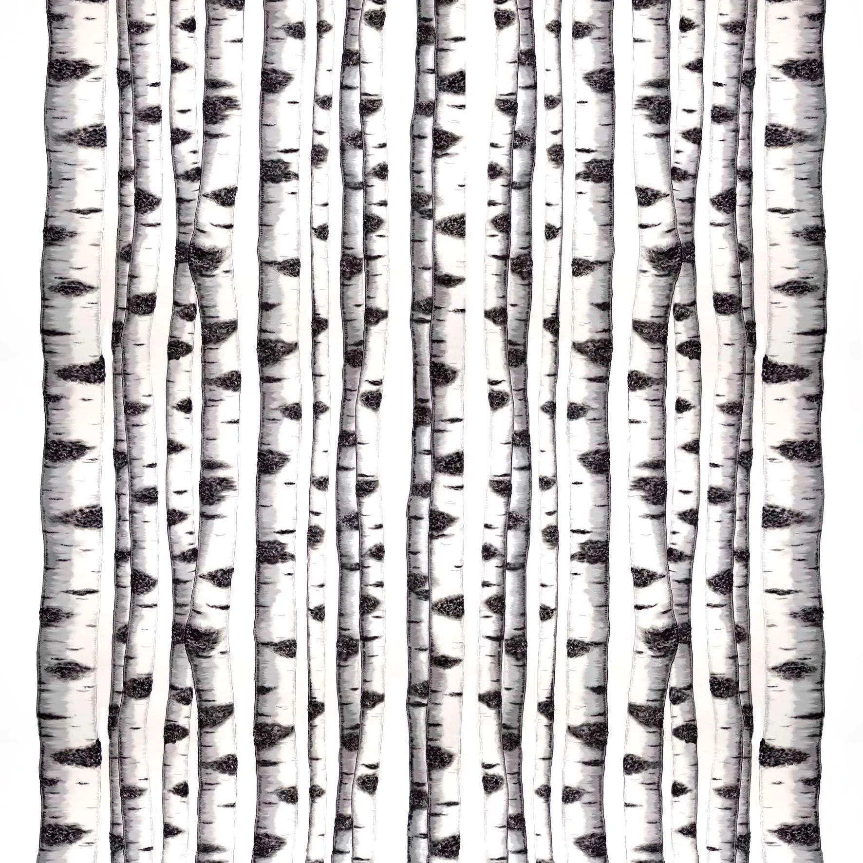 Skogsbryn 패브릭, grey Arvidssons Textil | 아르빗손 텍스타일