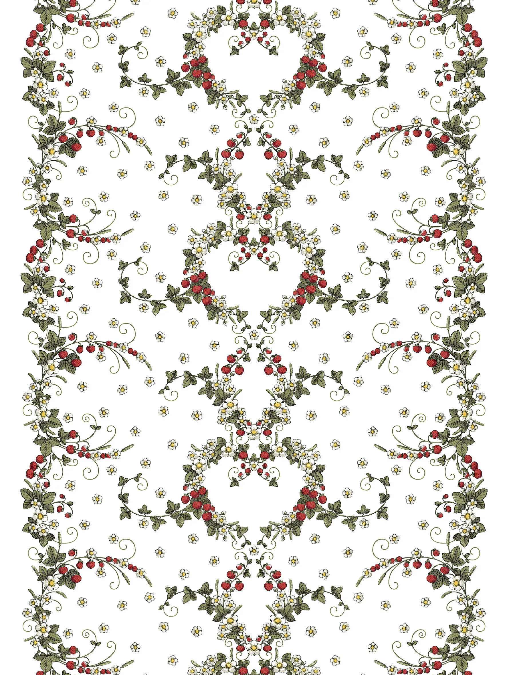 Smultronstället 패브릭, Off white Arvidssons Textil | 아르빗손 텍스타일