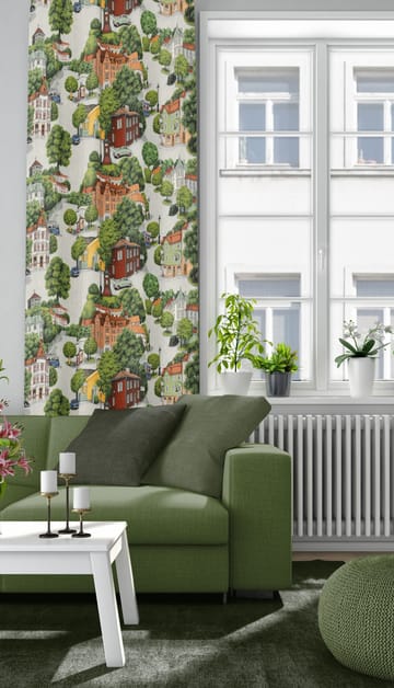 Sommarstad 패브릭 - Green - Arvidssons Textil | 아르빗손 텍스타일