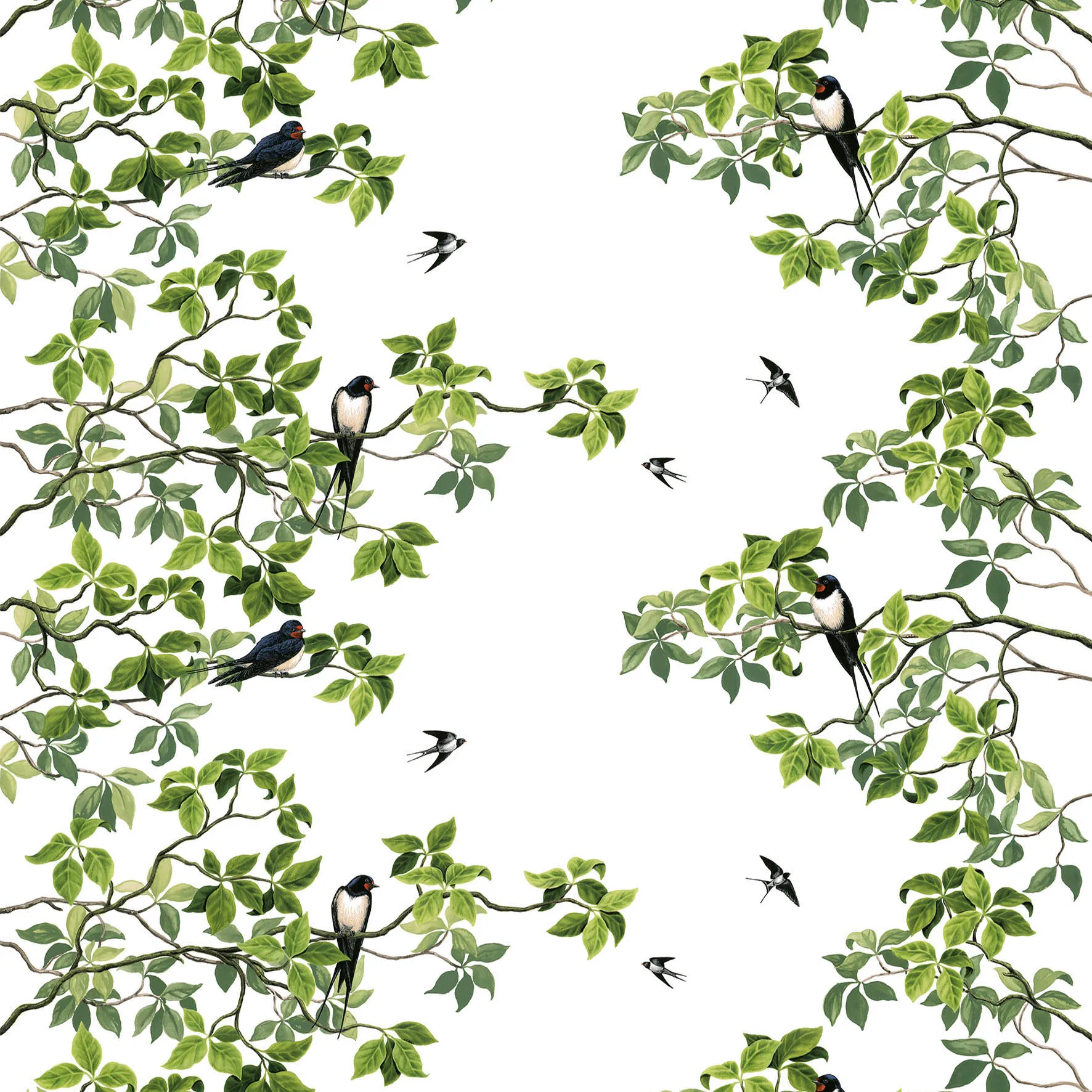 Svallöv 패브릭, white Arvidssons Textil | 아르빗손 텍스타일