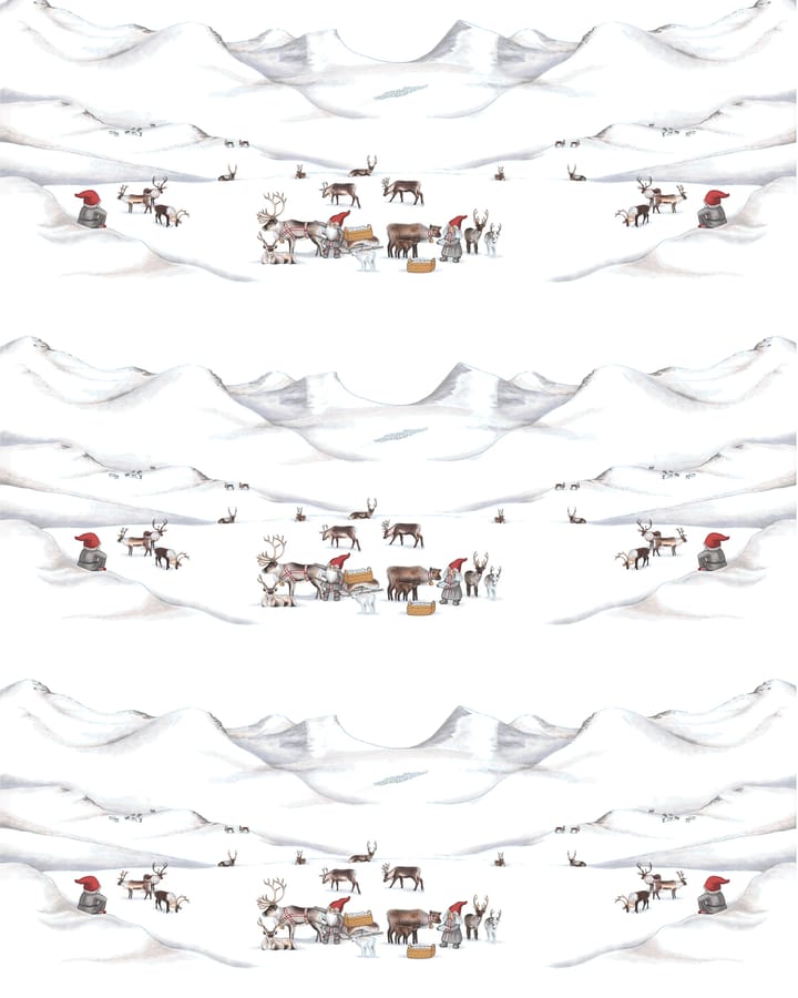 Tomteland 패브릭 - Off white-grey - Arvidssons Textil | 아르빗손 텍스타일