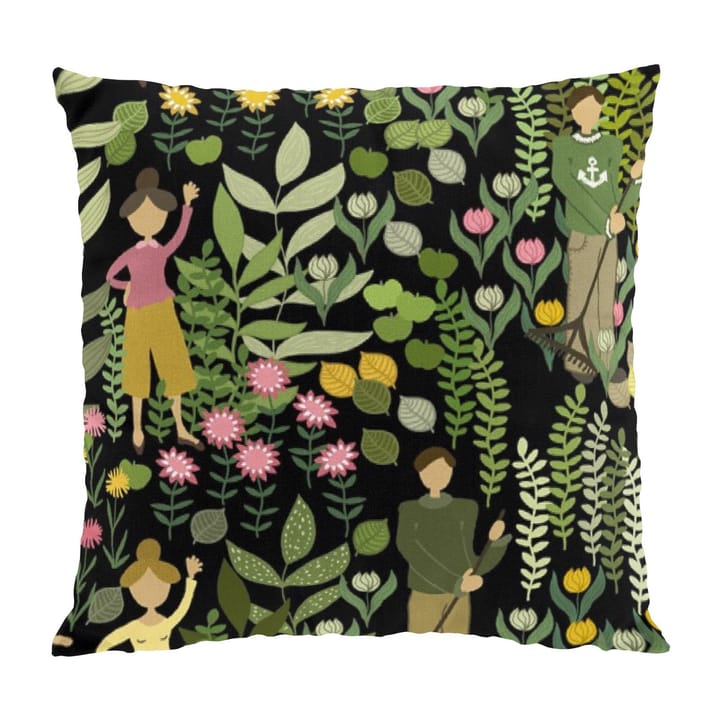 Trädgård 쿠션 커버 47x47 cm - Black-green - Arvidssons Textil | 아르빗손 텍스타일