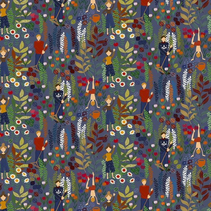 Trädgård 패브릭 - blue - Arvidssons Textil | 아르빗손 텍스타일