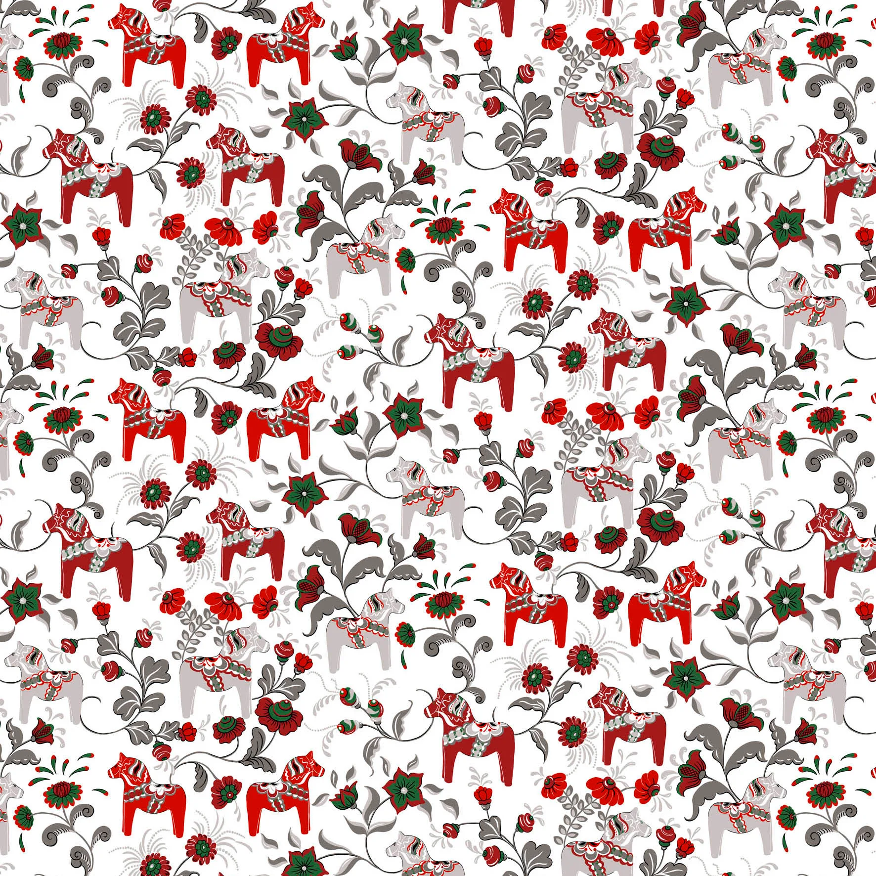 달라호스 패브릭, wine red Arvidssons Textil | 아르빗손 텍스타일