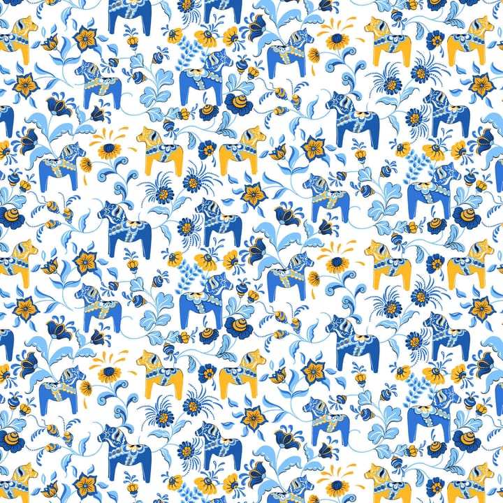 달라호스 미니 패브릭 - Yellow-blue - Arvidssons Textil | 아르빗손 텍스타일