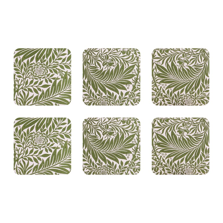 Larkspur 코스터 6개 세트 - 10x10 cm - Åry Home | 오리 홈