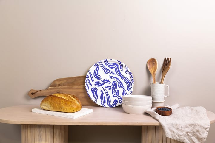 Sudd 트레이 Ø38 cm, Blue-white Åry Home | 오리 홈