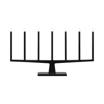 어드벤처 대림절 캔들 조명 7-arms - black - Ateljé Lyktan | 아뜰리에 릭탄