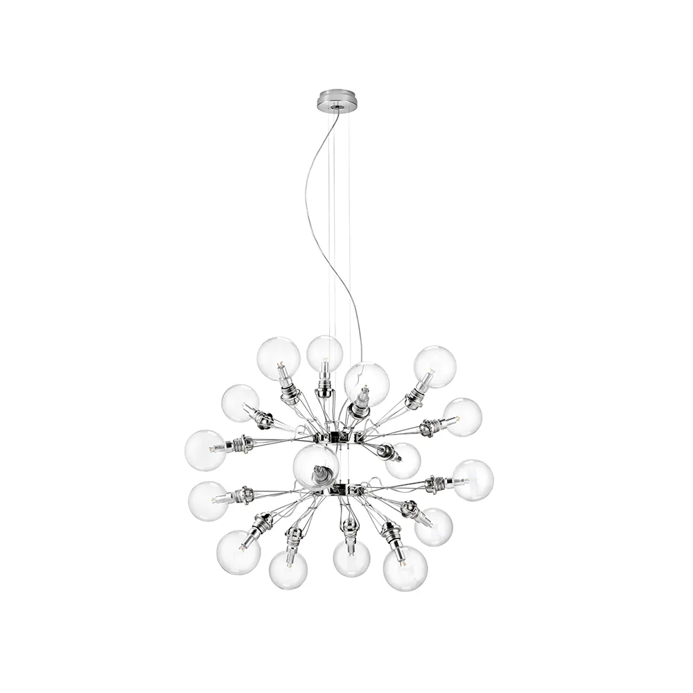 매트릭스 펜던트 조명, Nickle plated, 16-arm Ateljé Lyktan | 아뜰리에 릭탄