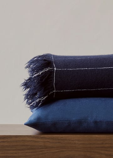 바투스 스로우 130x185 cm - Indigo - Audo Copenhagen | 오도 코펜하겐