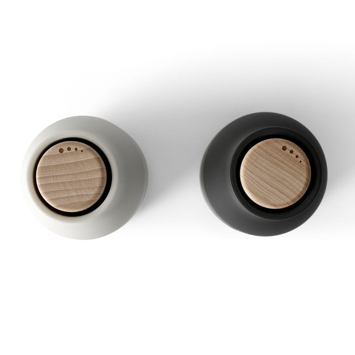 보틀 그라인더 2개 세트, Ash-carbon (Beech-wood lid) Audo Copenhagen | 오도 코펜하겐