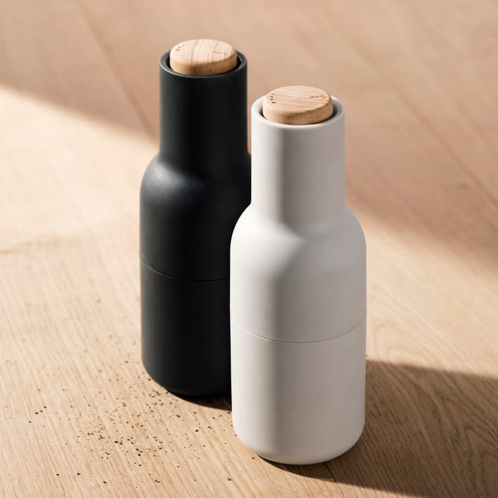 보틀 그라인더 2개 세트, Ash-carbon (Beech-wood lid) Audo Copenhagen | 오도 코펜하겐