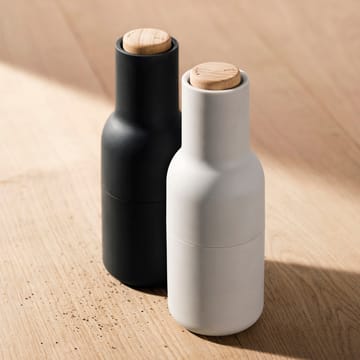 보틀 그라인더 2개 세트 - Ash-carbon (Beech-wood lid) - Audo Copenhagen | 오도 코펜하겐