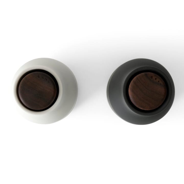 보틀 그라인더 2개 세트 - Ash-carbon (walnut lid) - Audo Copenhagen | 오도 코펜하겐