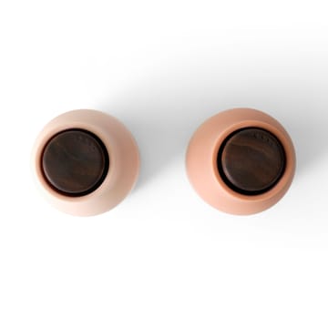 보틀 그라인더 2개 세트 - Nudes (walnut lid) - Audo Copenhagen | 오도 코펜하겐