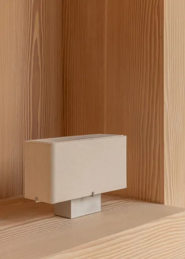 논나 테이블 조명 24 cm - Brushed aluminium-sand - Audo Copenhagen | 오도 코펜하겐