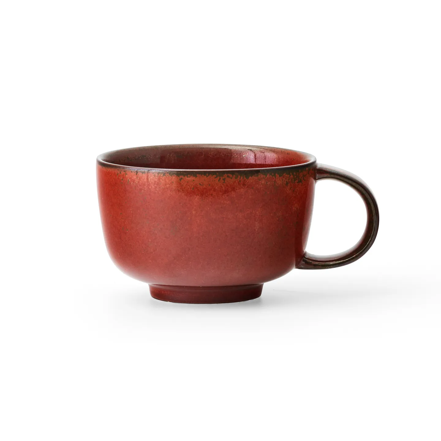 뉴 놈 컵 & 손잡이 25 cl 2개 세트, Red glazed Audo Copenhagen | 오도 코펜하겐
