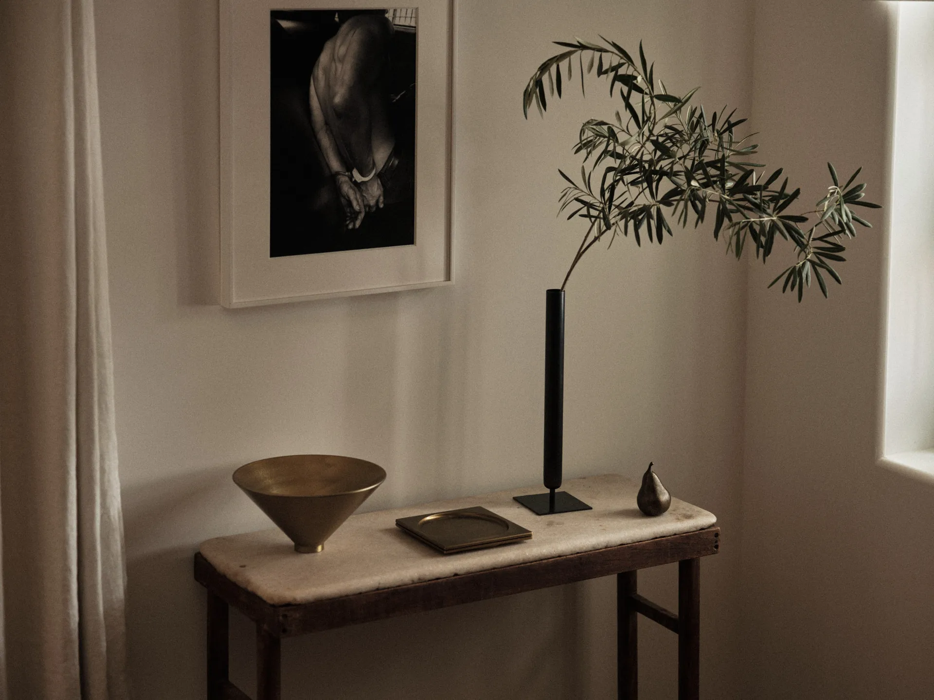 테이퍼 보울 Ø26 cm, Brass Audo Copenhagen | 오도 코펜하겐