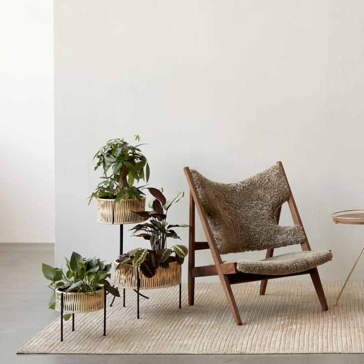우마노프 플랜터 플라워 박스 라탄-스틸, 27 cm Audo Copenhagen | 오도 코펜하겐