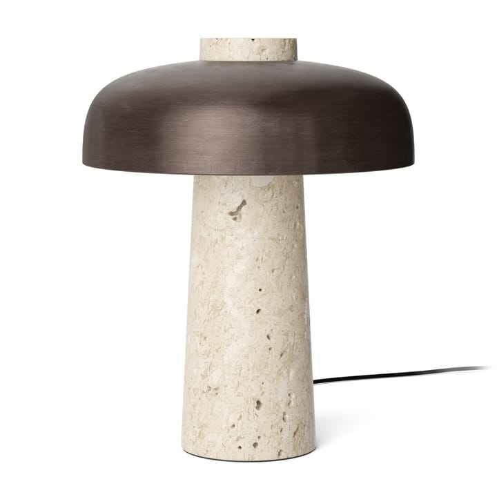 리버스 테이블 조명 30 cm - travertin-bronzed brass - Audo Copenhagen | 오도 코펜하겐