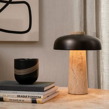 리버스 테이블 조명 30 cm - travertin-bronzed brass - Audo Copenhagen | 오도 코펜하겐