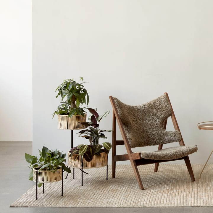 우마노프 플랜터 플라워 박스 라탄-스틸, 32.5 cm Audo Copenhagen | 오도 코펜하겐