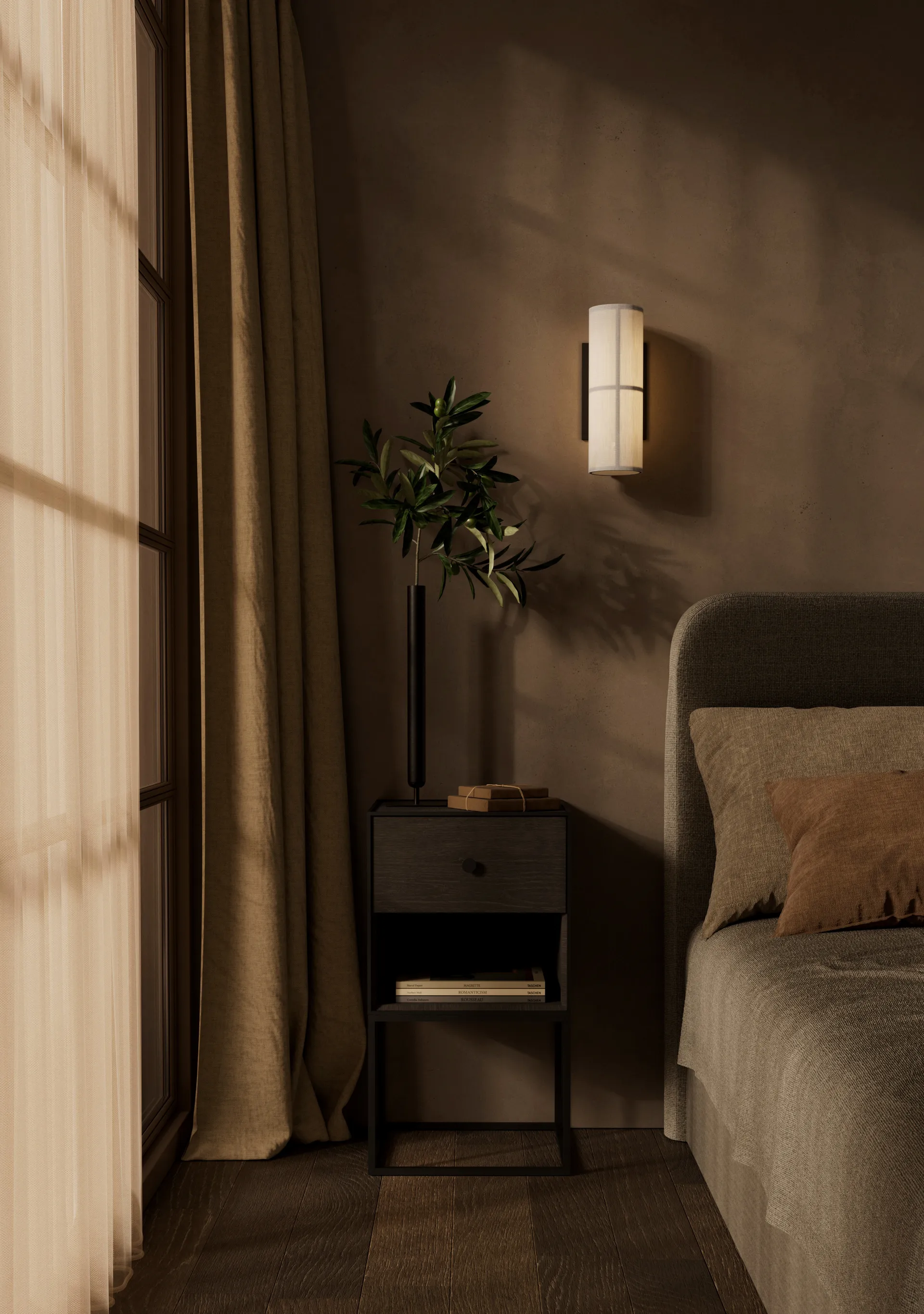 프레임 35 사이드 테이블, smoked oak Audo Copenhagen | 오도 코펜하겐