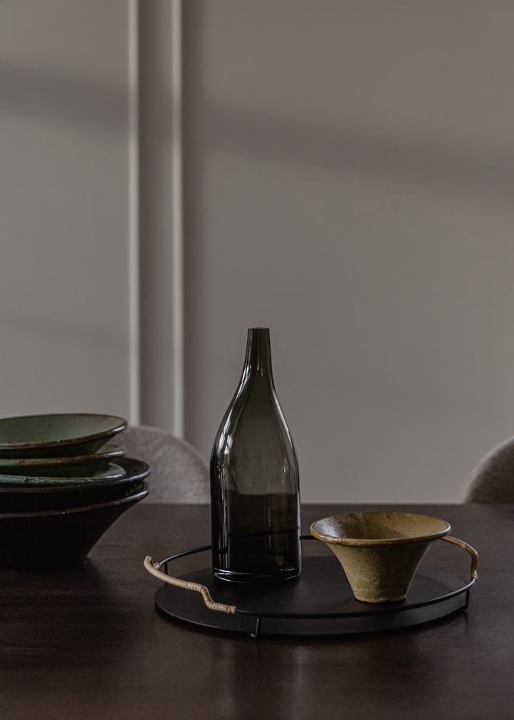 발코니 서빙 트레이 Ø36.5 cm, Black Audo Copenhagen | 오도 코펜하겐