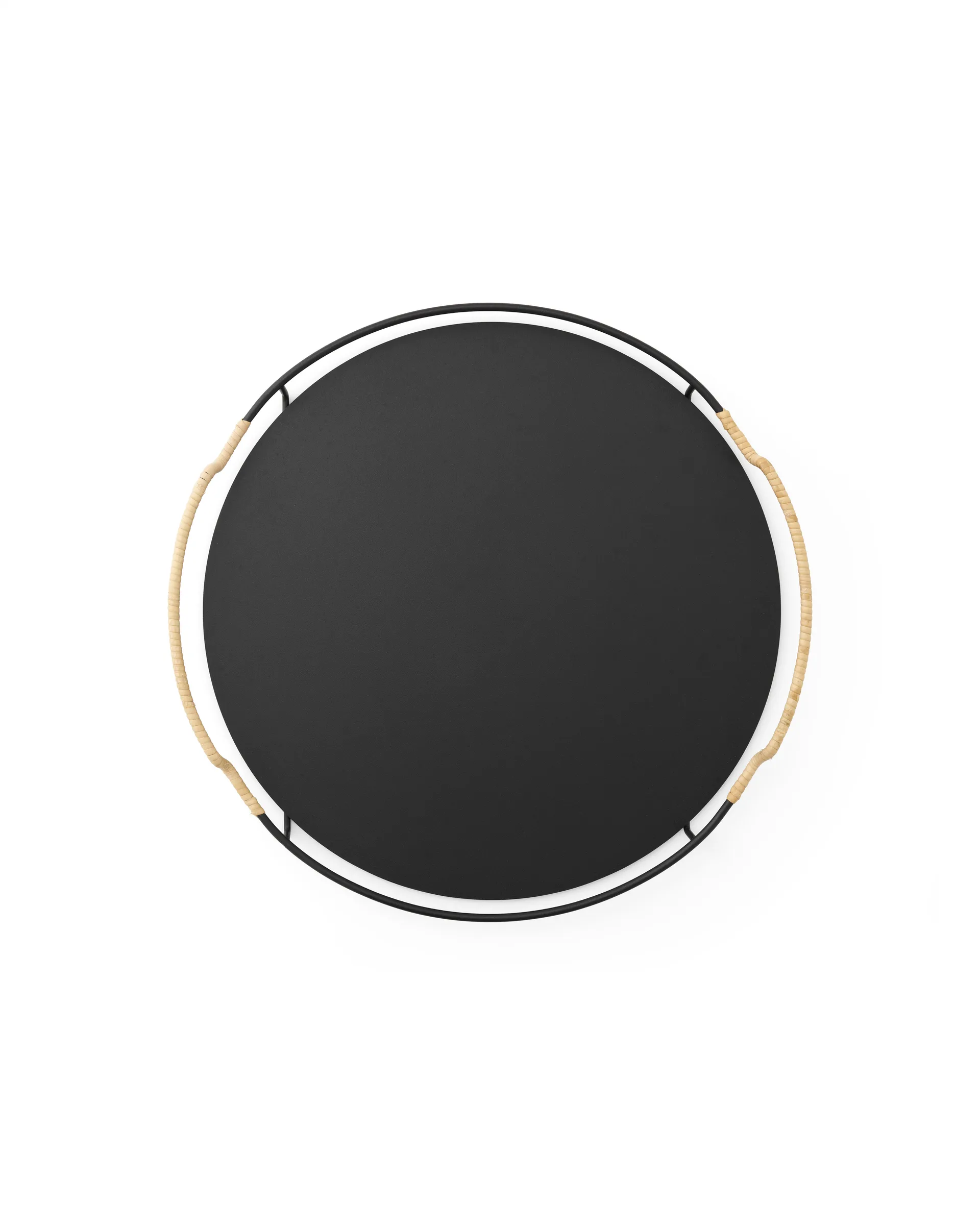 발코니 서빙 트레이 Ø36.5 cm, Black Audo Copenhagen | 오도 코펜하겐