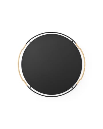 발코니 서빙 트레이 Ø36.5 cm - Black - Audo Copenhagen | 오도 코펜하겐