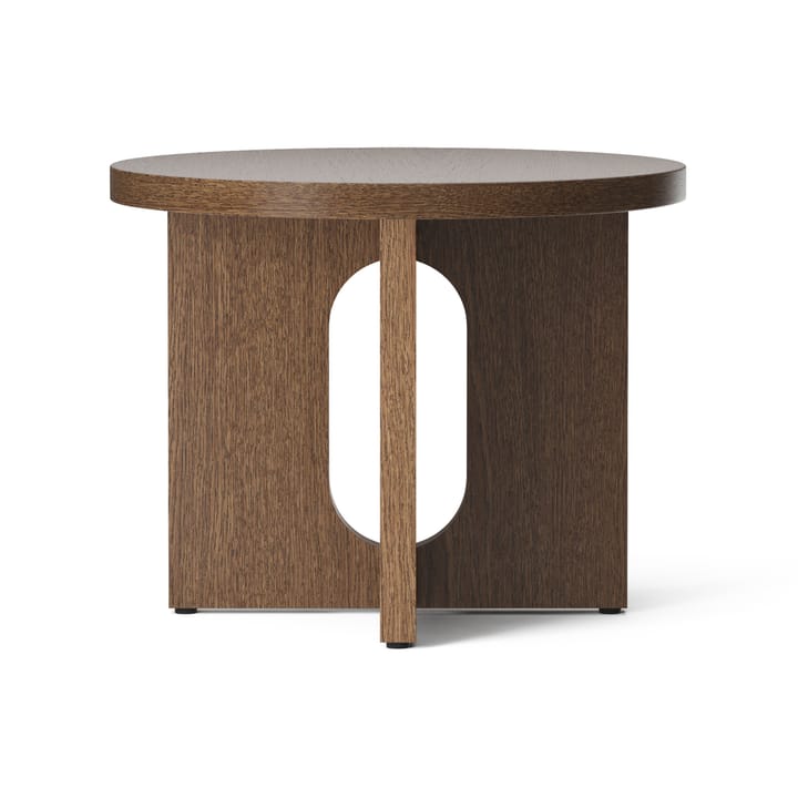 안드로자인 사이드 테이블 Ø50 cm 다크스테인드 오크  - Dark stained oak - table top - Audo Copenhagen | 오도 코펜하겐