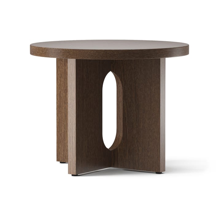 안드로자인 사이드 테이블 Ø50 cm 다크스테인드 오크 , Dark stained oak - table top Audo Copenhagen | 오도 코펜하겐