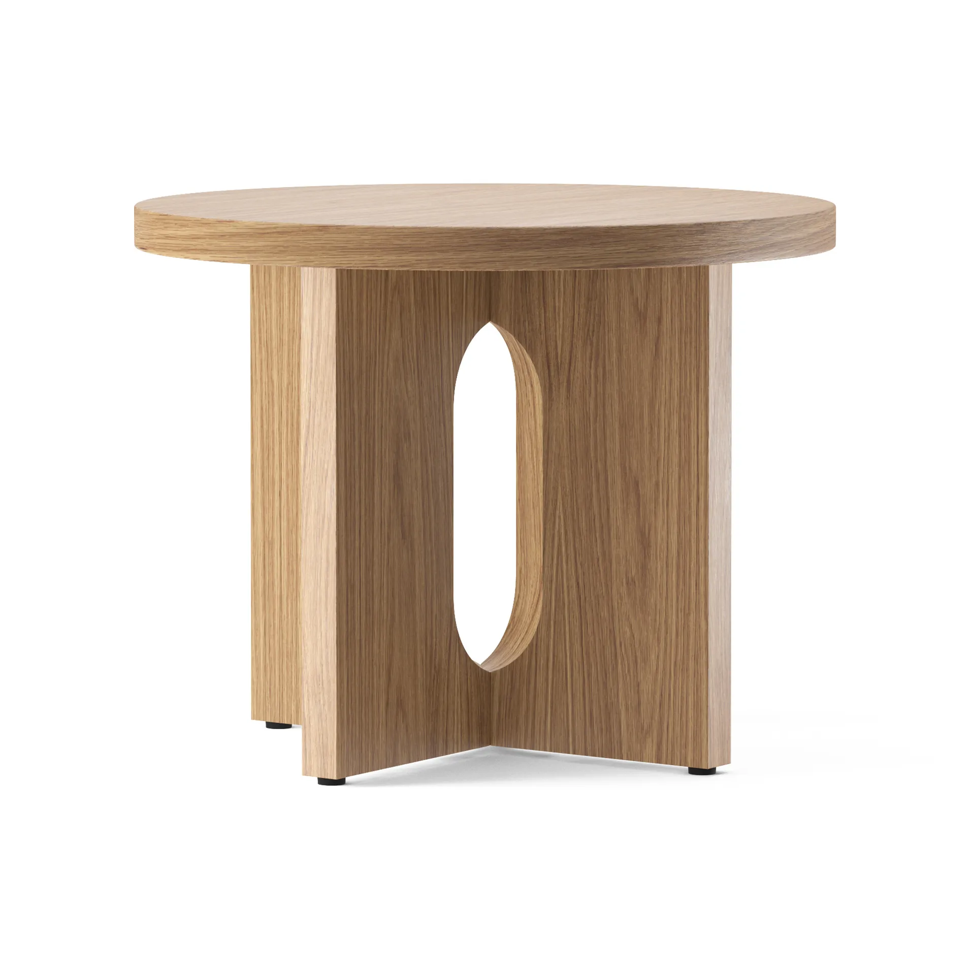안드로자인 사이드 테이블 Ø50 cm 오크 베이스, Oak table top Audo Copenhagen | 오도 코펜하겐