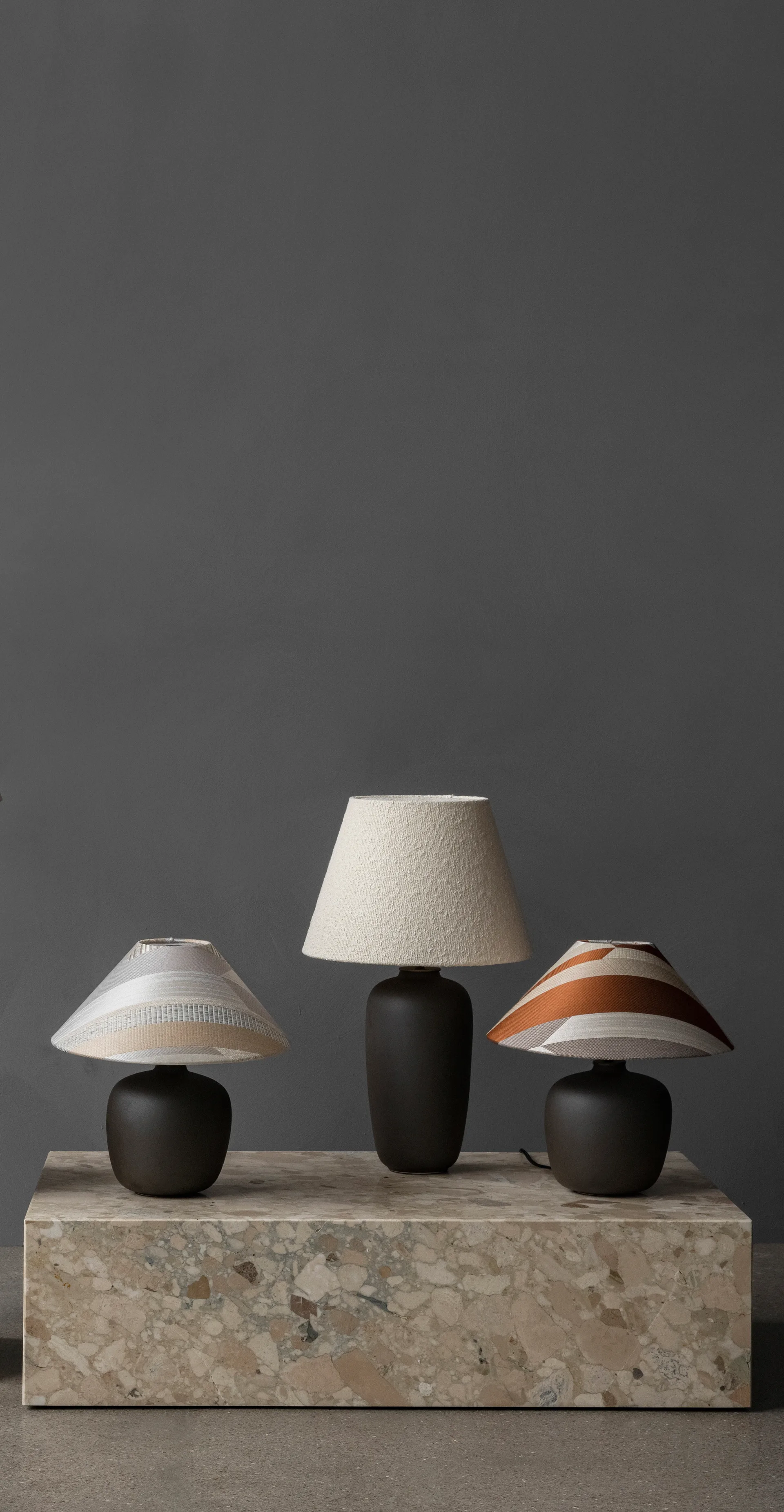 토르소 테이블 조명 57 cm 한정판, Oceano-Snow Audo Copenhagen | 오도 코펜하겐