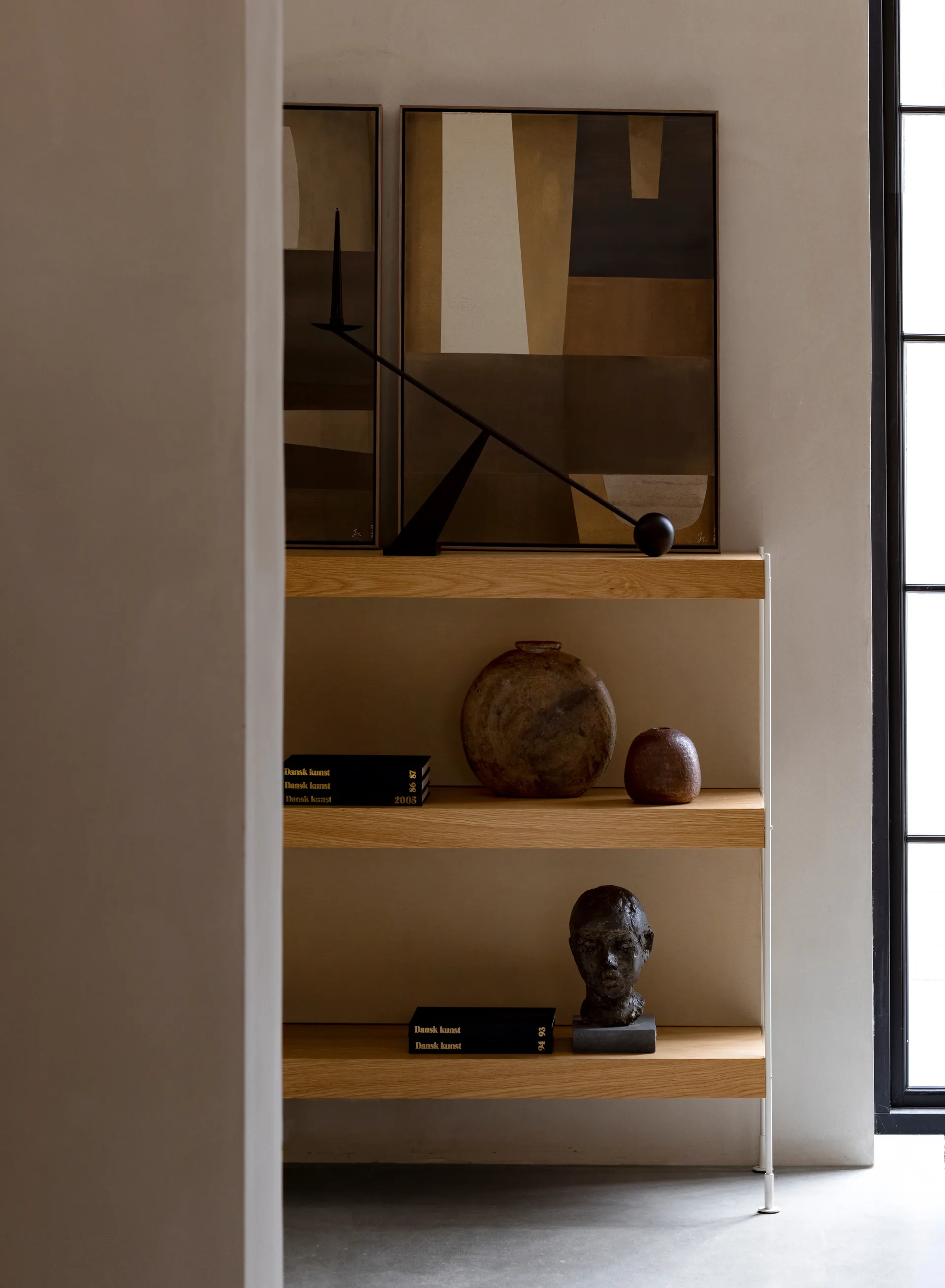 인터커넥트 캔들스틱 70 cm, Black Audo Copenhagen | 오도 코펜하겐