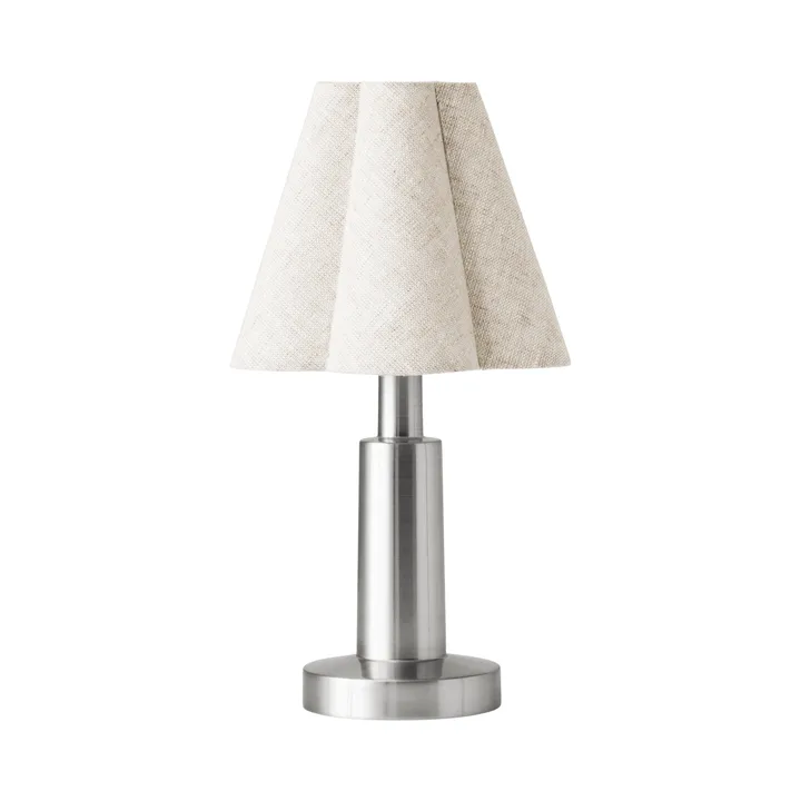 Admiral 포터블 테이블 조명 - Chrome-linen, 27 cm - Audo Copenhagen | 오도 코펜하겐