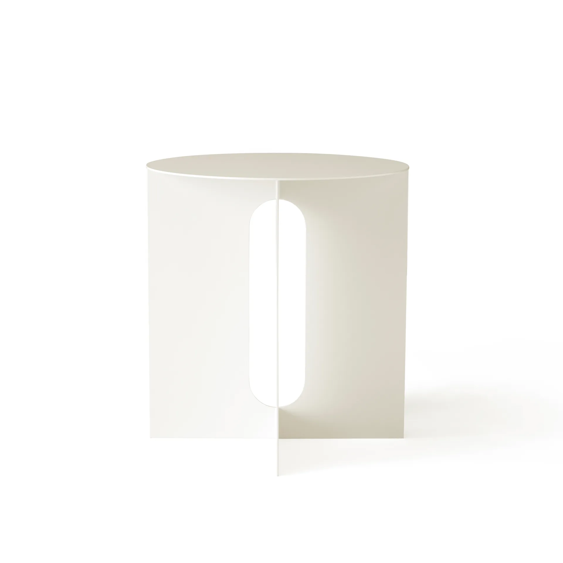Androgyne 사이드 테이블 Ø40x43 cm, ivory white Audo Copenhagen | 오도 코펜하겐