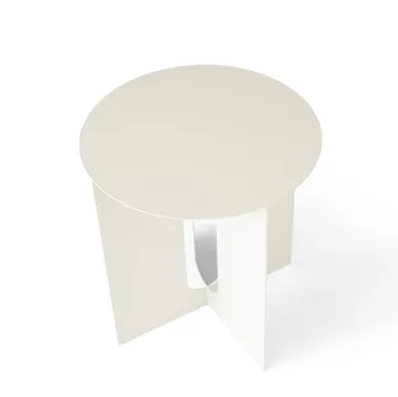 Androgyne 사이드 테이블 Ø40x43 cm - ivory white - Audo Copenhagen | 오도 코펜하겐