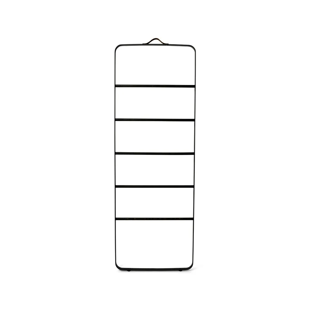 타올 타올 행거, Black, bars in dark ash, leather Audo Copenhagen | 오도 코펜하겐