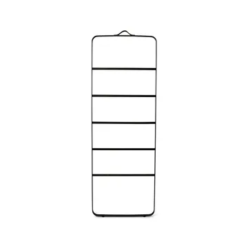 타올 타올 행거 - Black, bars in dark ash, leather - Audo Copenhagen | 오도 코펜하겐