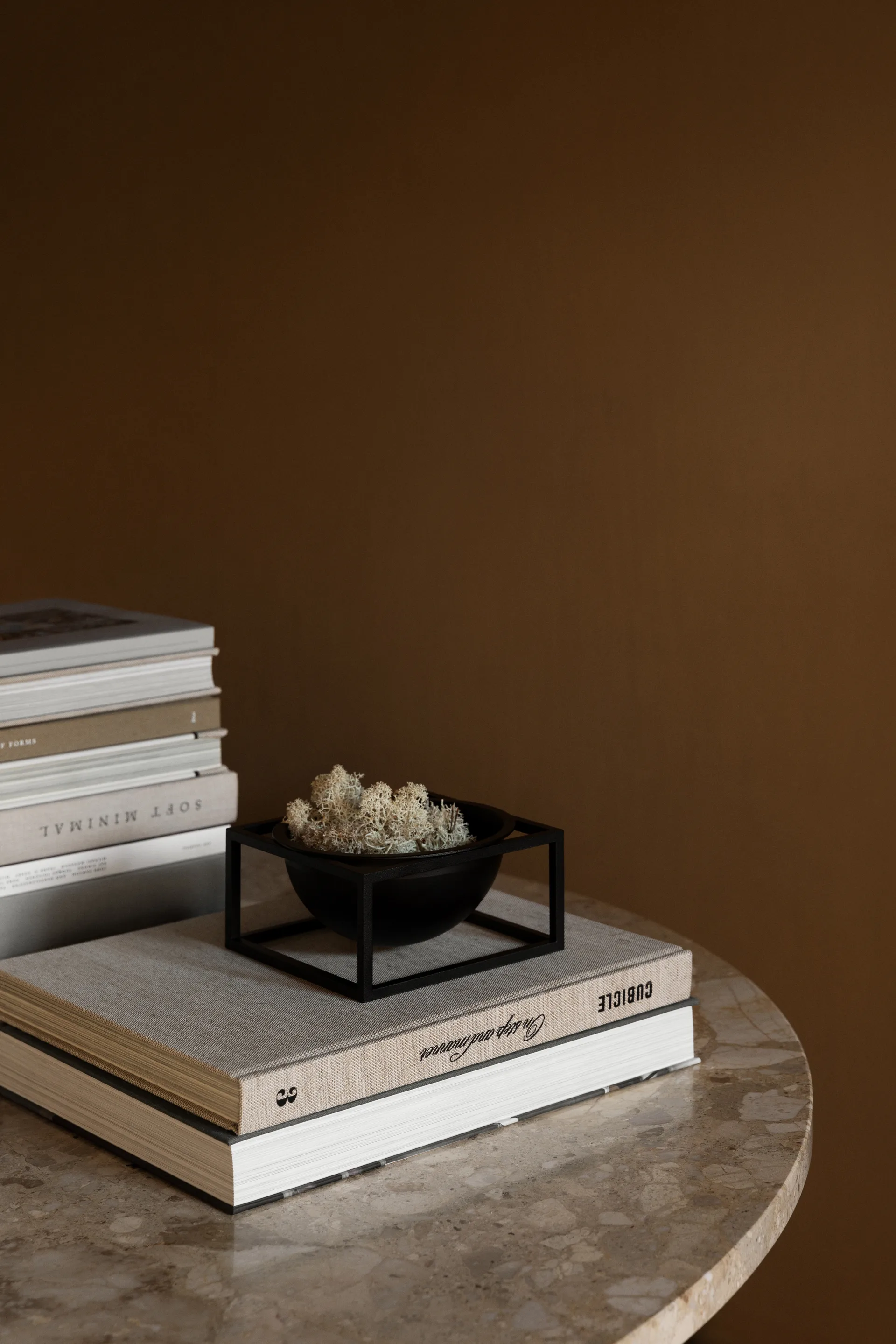 쿠부스 보울 (짧은 다리), black Audo Copenhagen | 오도 코펜하겐