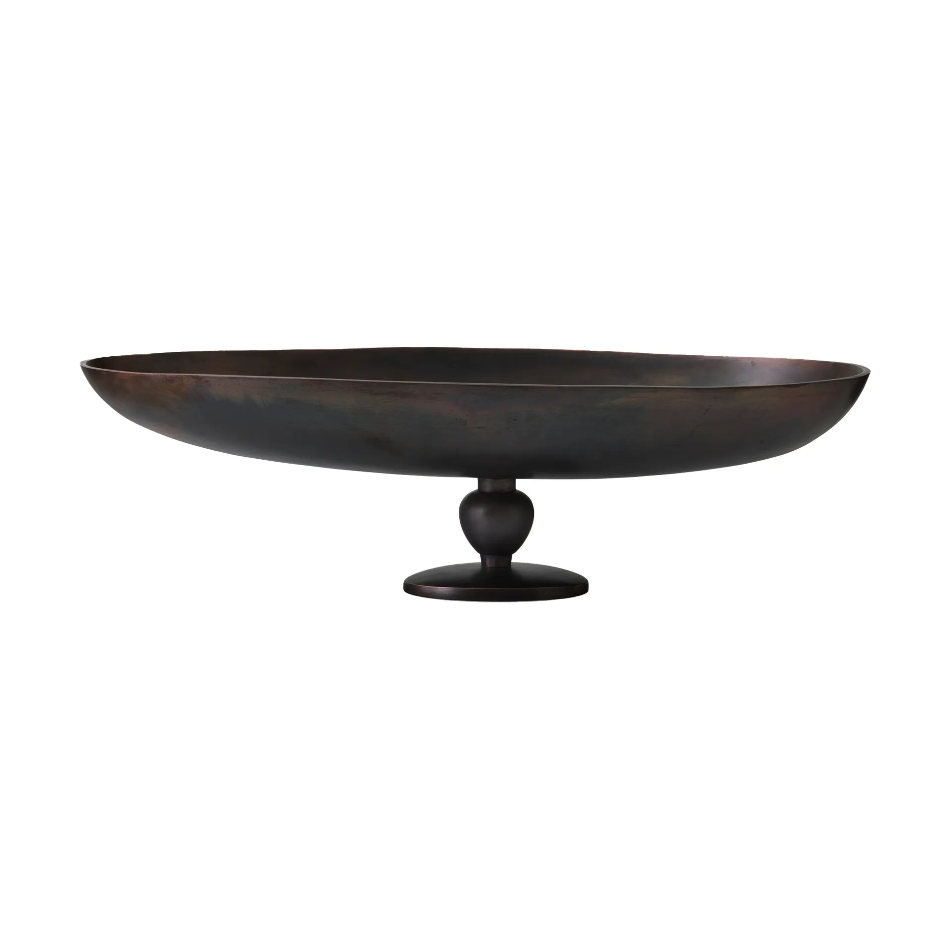 파보트 서빙 트레이 온 풋, Brown Audo Copenhagen | 오도 코펜하겐