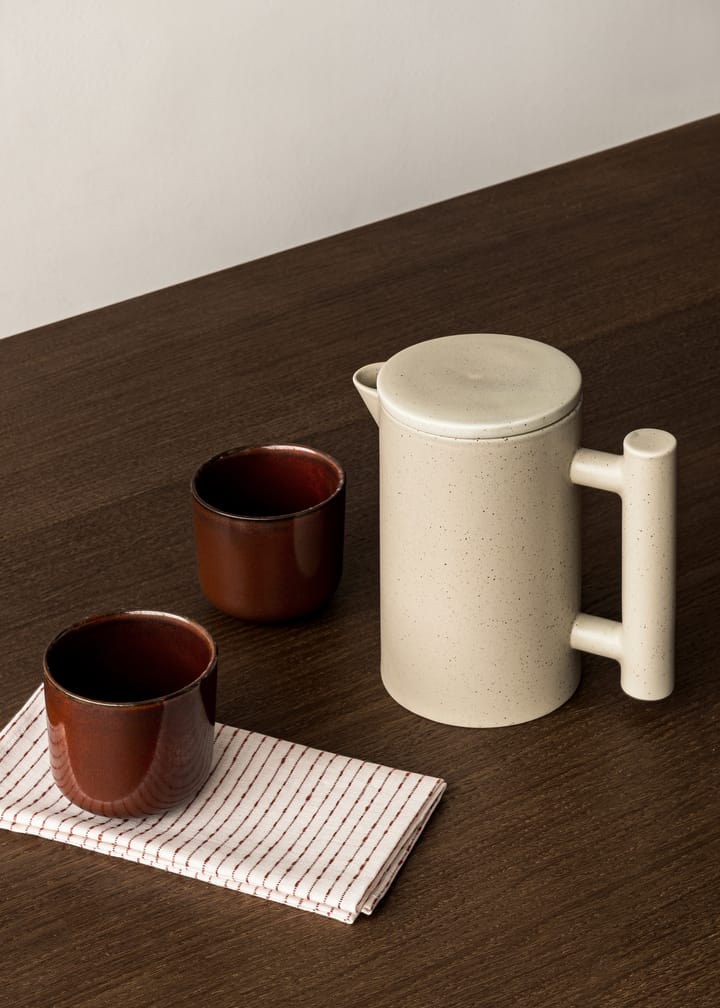 Byasa 리넨 냅킨 45x45 cm, Burnt sienna Audo Copenhagen | 오도 코펜하겐