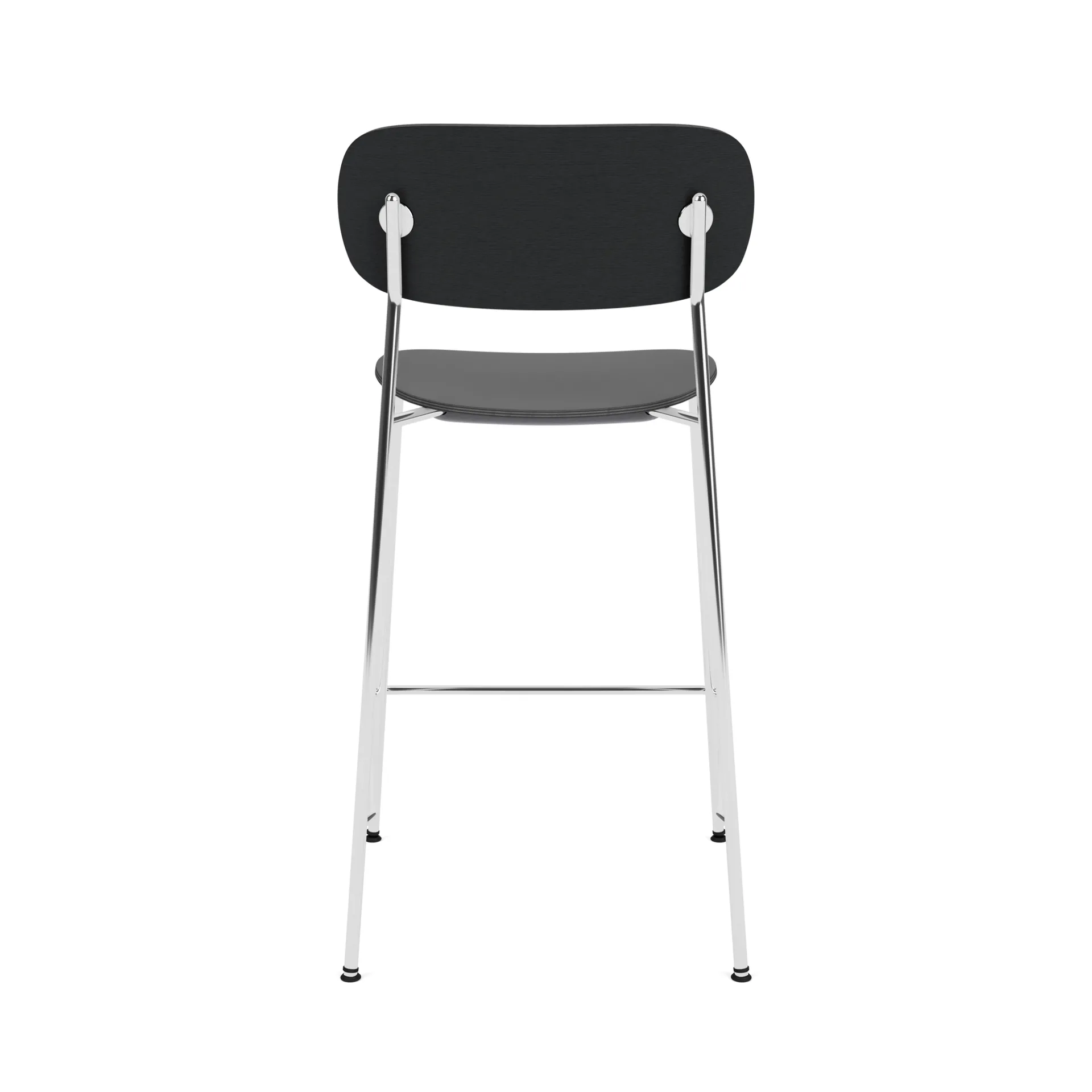 Co Bar Chair 바 스툴, Black oak-chromed steel, 65 cm Audo Copenhagen | 오도 코펜하겐